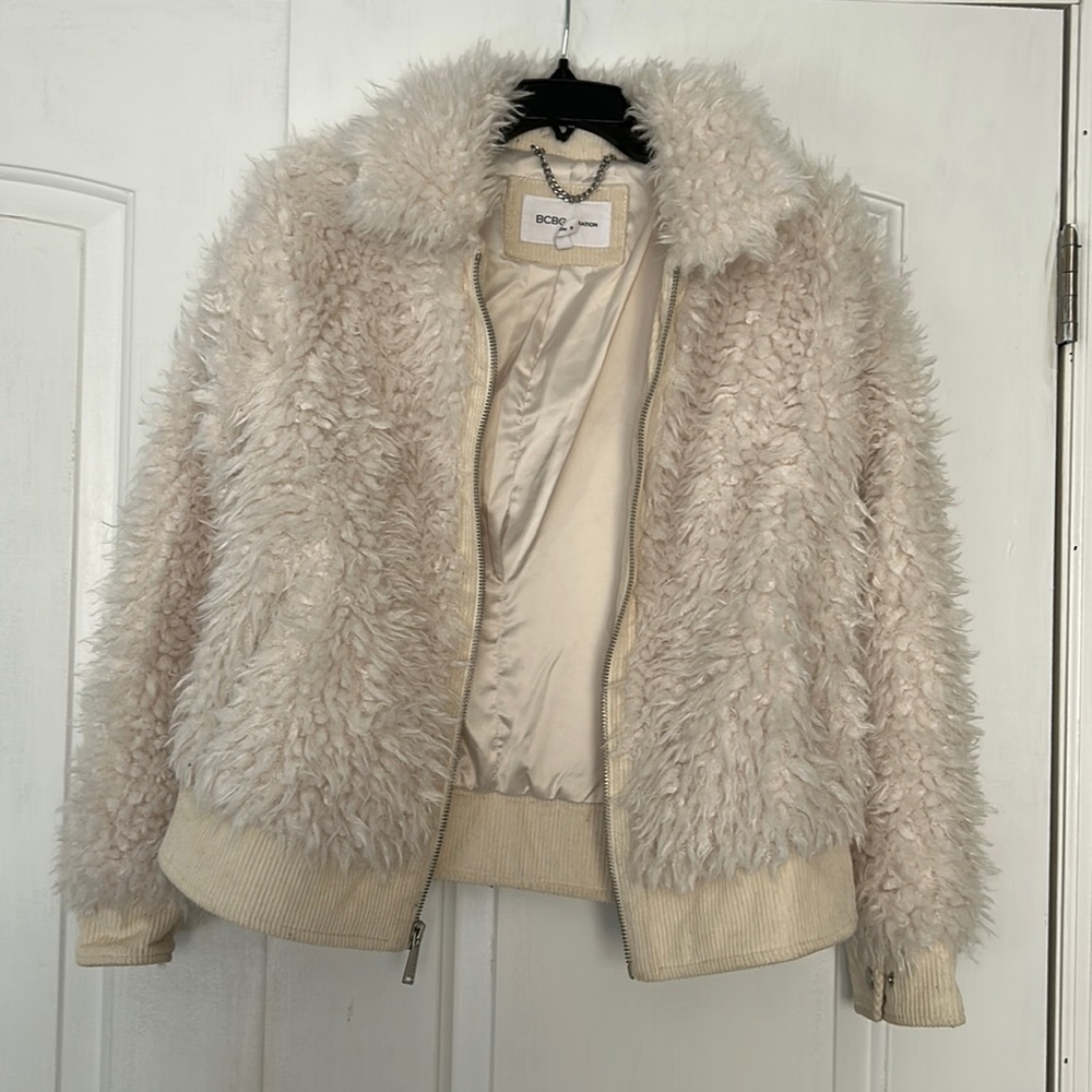 BCBG TEDDY COAT